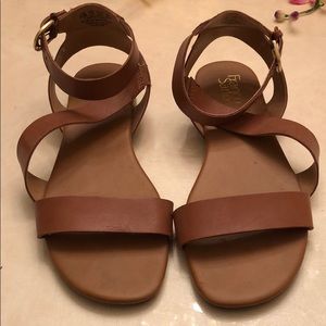Tan Leather Strappy Sandal